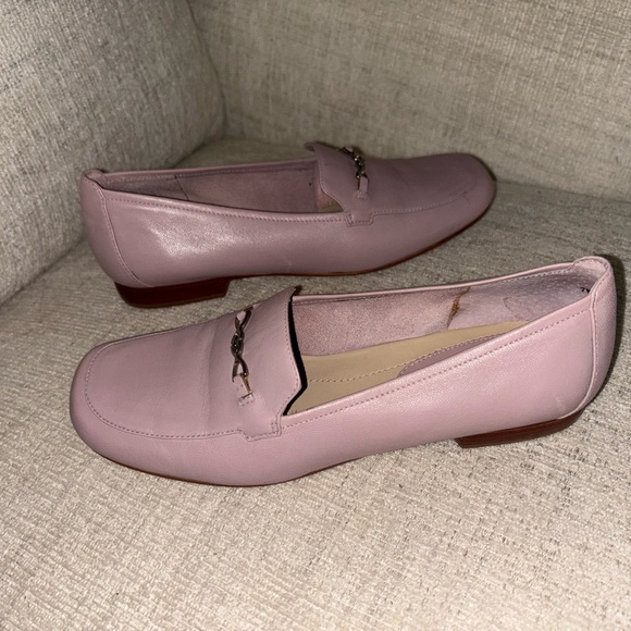 Trotters Femi Blush Pink Leather Loafers Size 7 Coquette Grandma Spring Easter - Picture 8 of 15